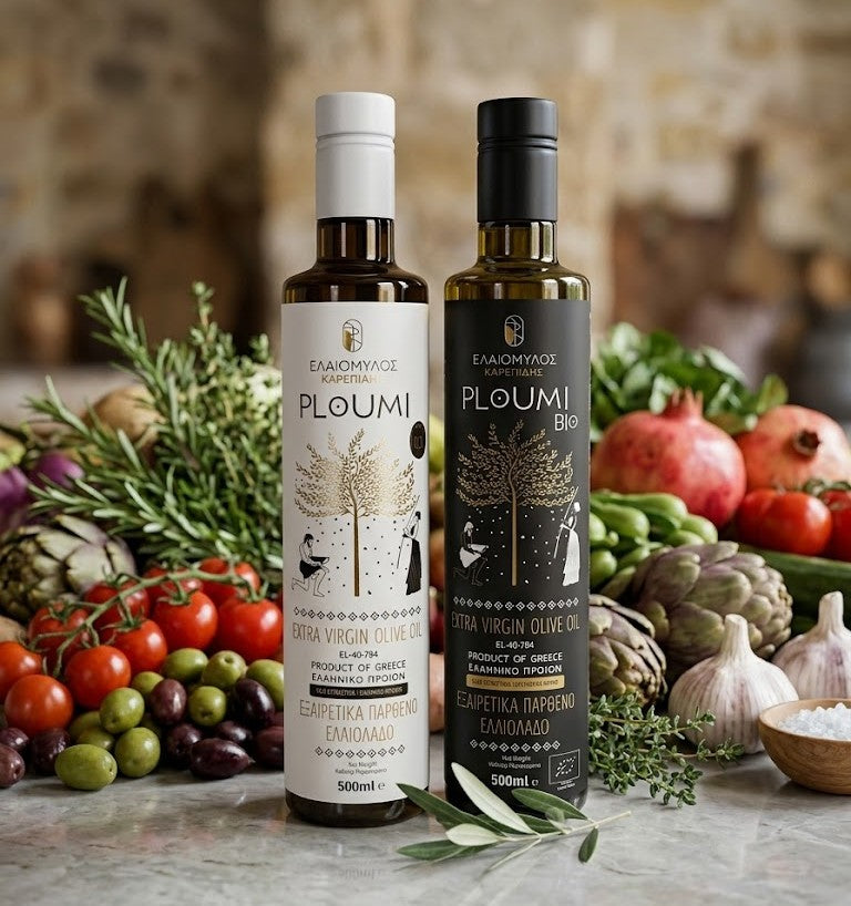 PLOUMI | Premium Cretan Extra Virgin Olive Oil