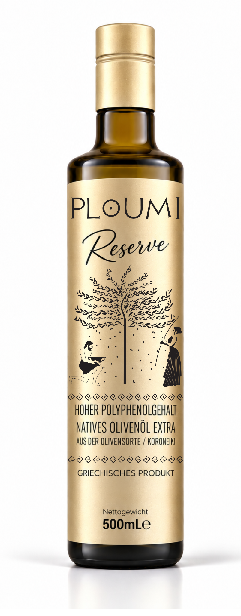 PLOUMI RESERVE 1300+ 500ml bottle on white background
